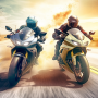 icon Highway Bike Attack Race Game