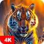 icon Tiger Wallpapers 4K