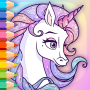 icon Unicorns Coloring